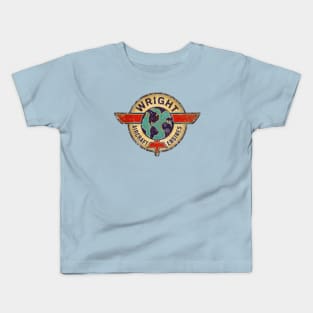 Wright Aircraft Engines Kids T-Shirt